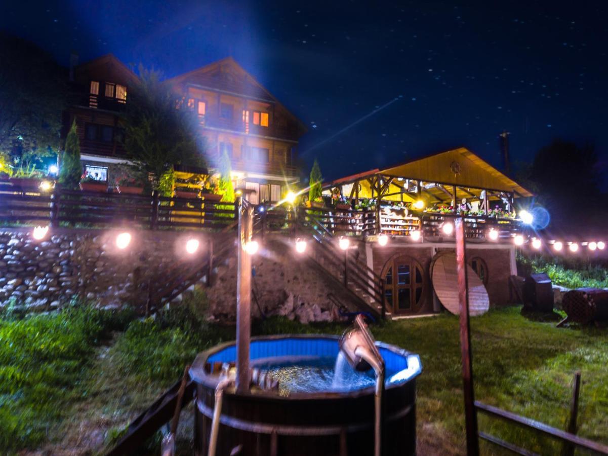 Hotel Pensiunea La Maria Lu' Sandoiu Poenari Exterior foto