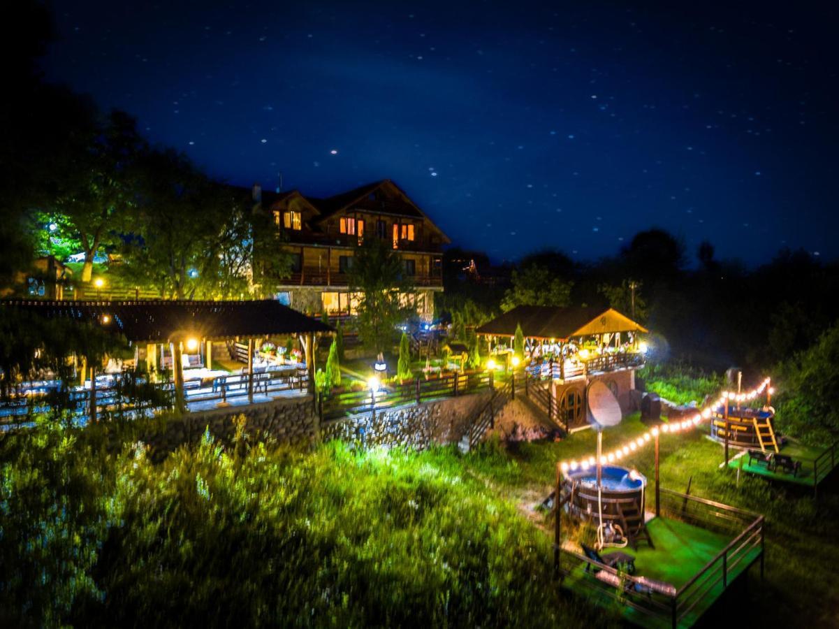 Hotel Pensiunea La Maria Lu' Sandoiu Poenari Exterior foto
